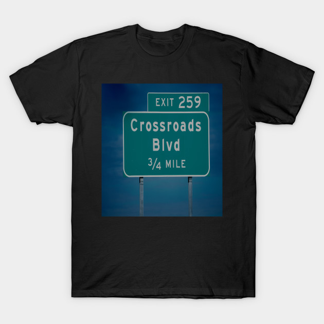 Crossroads Blvd road sign by aadventures